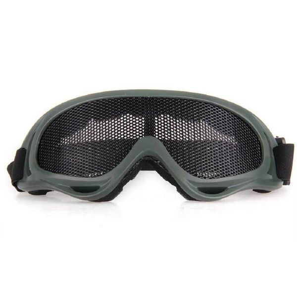 

sews-cs protector glasses for paintball metal mesh army green
