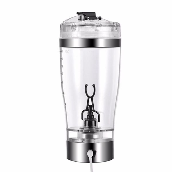 

450ml electric automatic protein shaker portable movement mixing mixer vortex tornado bpa protein shaker bottle