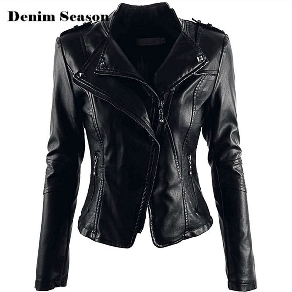 

zhisilao bomber faux leather pu jacket black slim moto jacket short coat woman chaqueta bolero zipper street solid ladies