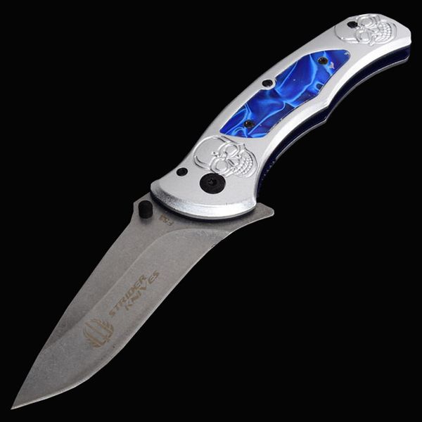 

Wholesale Strider F53 Flipper Folding Xmas Gift Knife 3Cr13MOV 57HRC Blade Utility Outdoor Tool Tactical Hunting Pocket Knives P569F