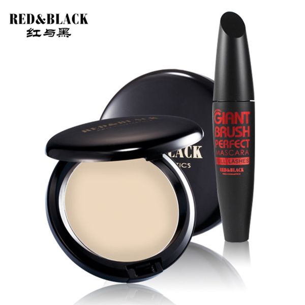 

redblack макияж набор инструментов 2 шт. косметика в том числе крем фонд маскирующее большой глаз керлинг тушь для ресниц макияж косметическ