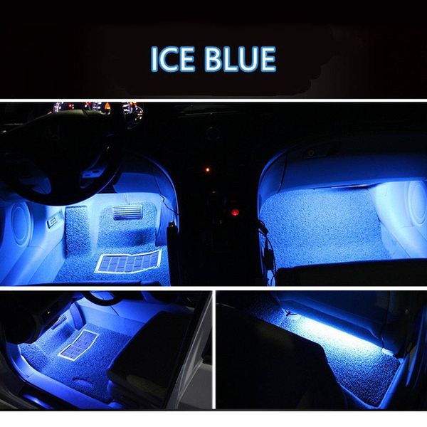 2019 Yentl 4x Ice Blue 9led Charger Interior Light Accessories Car Suv Floor Decorative Set Car Auto Decorative Colorful Led From Yentl Tech 3 7