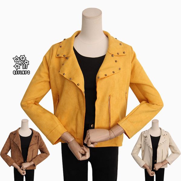 

2018 autumn winter women jacket fashion casual jacket youth jacket loose coat jackets women outerwear &coats stand collar long sleeve af5222, Black;brown