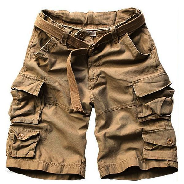 

zvaqs men short summer cotton keen length casual zipper pants male long army green khaki blue fashion clothes plus size lx037, White;black
