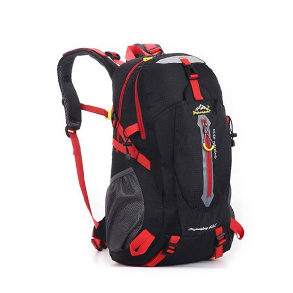 

40l water resistant travel backpack camp hike lapdaypack trekking climb back bags for men and women