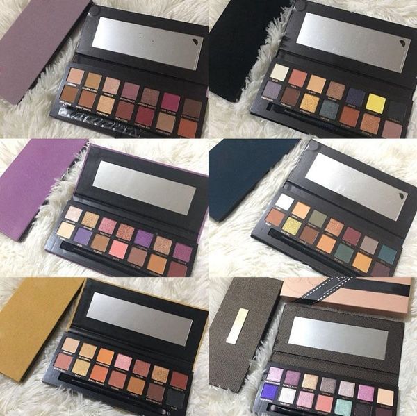

Makeup modern eye hadow palette 14 color limited eye hadow palette with bru h pink eye hadow palette dhl hipping gift