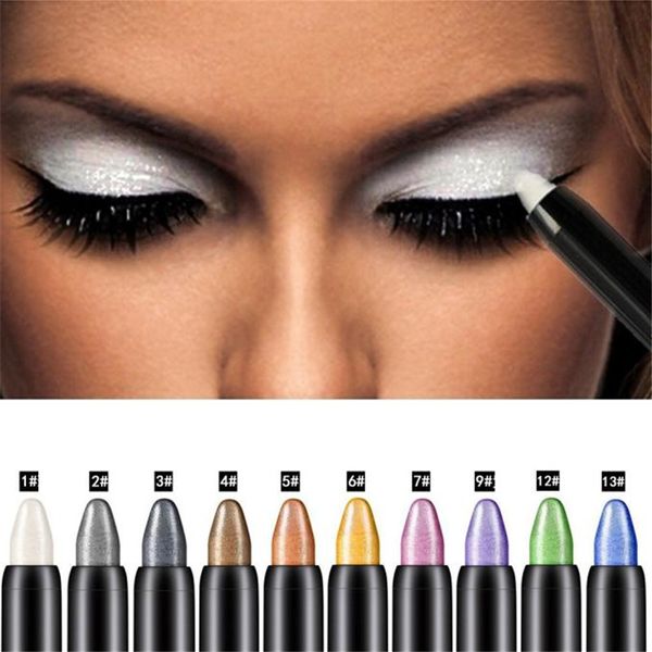 

1pcs beauty highlighter eyeshadow waterproof pencil natural easy to wear long-lasting luminous glitter eye shadow makeup pen