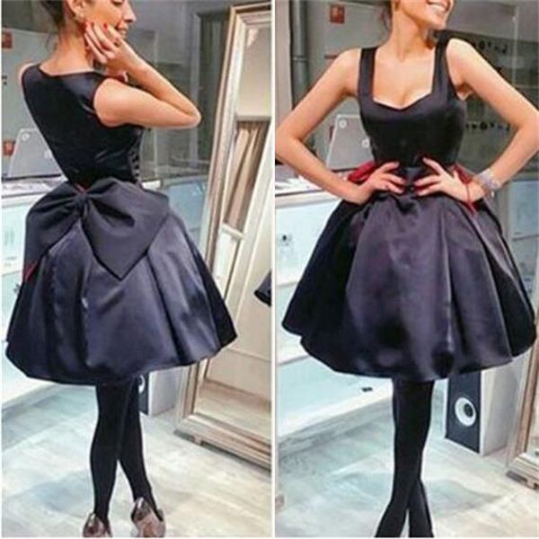 

ball gown homecoming dresses with bow sweetheart above knee short prom dresses vestidos de fiesta, Blue;pink