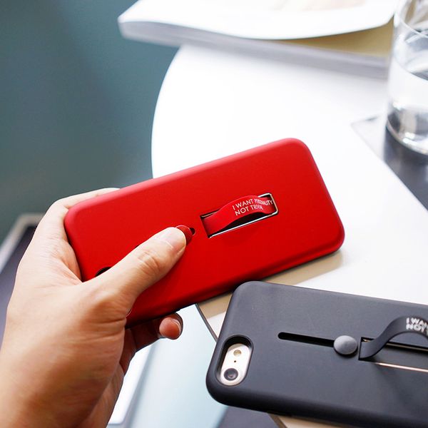 

2018 latest finger holer support for iphone 6s plus case silicone phone case for iphone x case hybrid pc+tpu protective cover