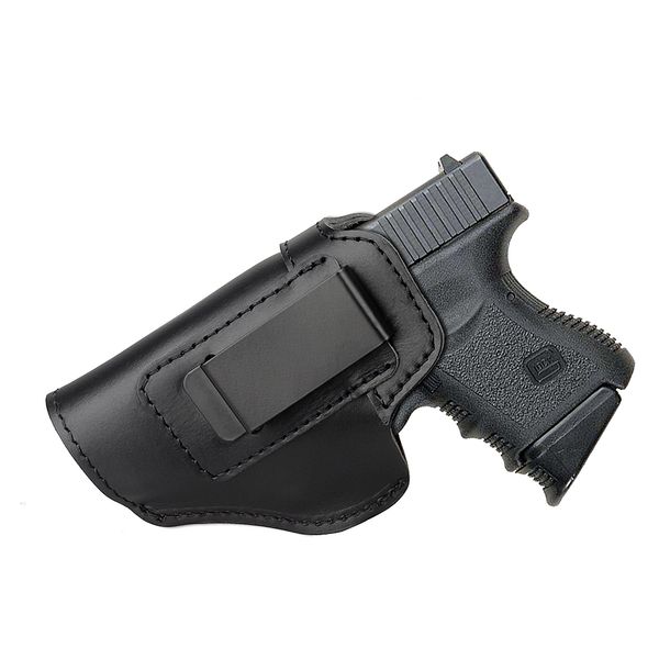 

Iwb leather hol ter for gun pi tol g19 g23 g26 g27 g42 g43 j frame 1911 w m p