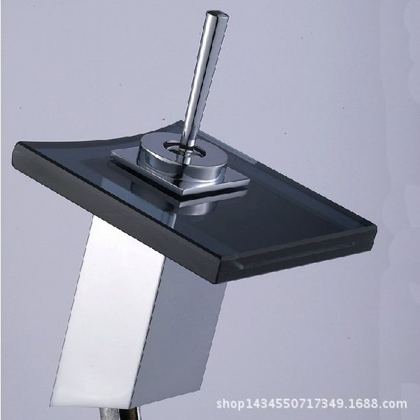 

kitchen faucet basin and cold faucet wide mouth waterfall glass waterfall 360 degree pen handle