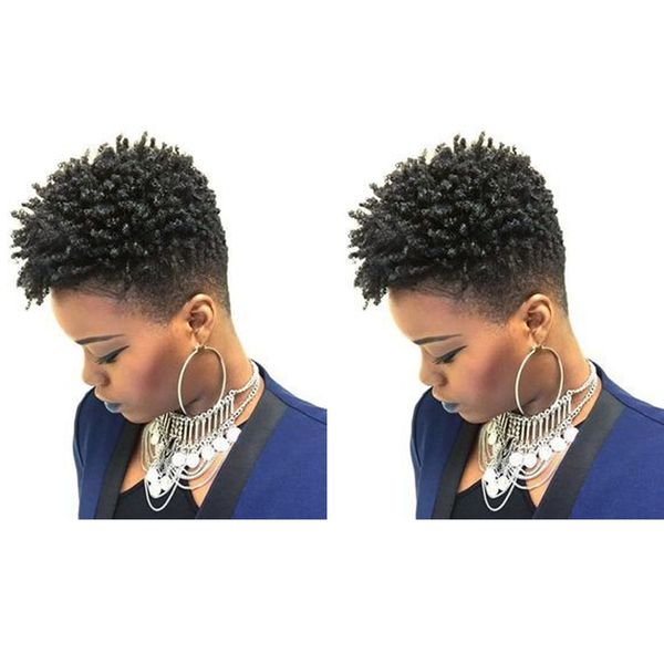 Acheter Nouvelle Arrivee Cheveux Bresiliens Coupe Courte Crepus
