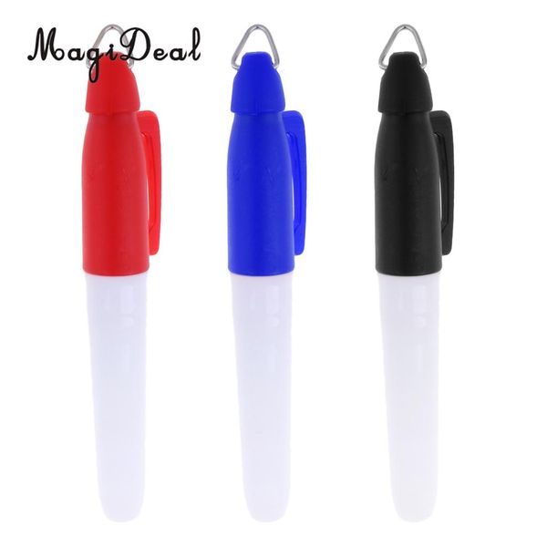 

magideal 3pcs universal mini golf marker pens template drawing alignment tool for outdoor golf sports