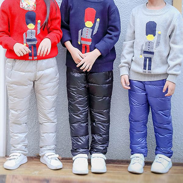 

girls pants boys pants children clothes girls winter children down kids girl autumn kids clothes boys clothing, Blue
