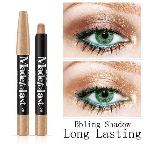 

new fashion 8 color light lying silkworm pen brightens eye shadow girls waterproof eyeshadow cosmetic beauty makeup pencil