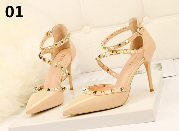 Summer WomenShoes Pointed Toe Pumps Dress Shoes High Heels Summer Women Shoes Pointed Toe Pumps Shoes High Heels Boat