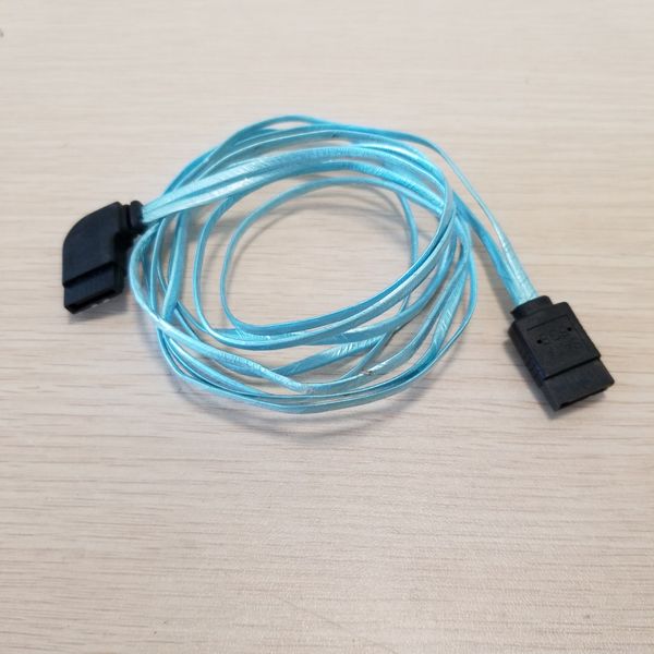 

sas cable sata3 hard drive data cable (6gbps) shield scoliosis head straight head 1m
