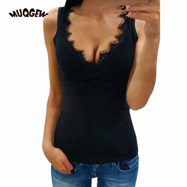 camisetas encaje mujer