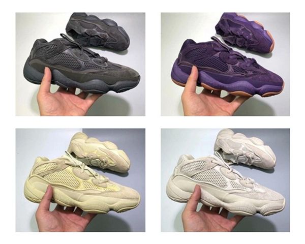 

2018 New Fashion 500 Blush Desert Rat Wave Runner 500 Sneakers Running designer shoes Athletic Outdoor designer shoes Sneaker size 36-45