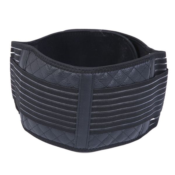 

magnetic life auto-warming support for the back tutor lumbar belt warm protector abdomen posture corrector, Black;gray