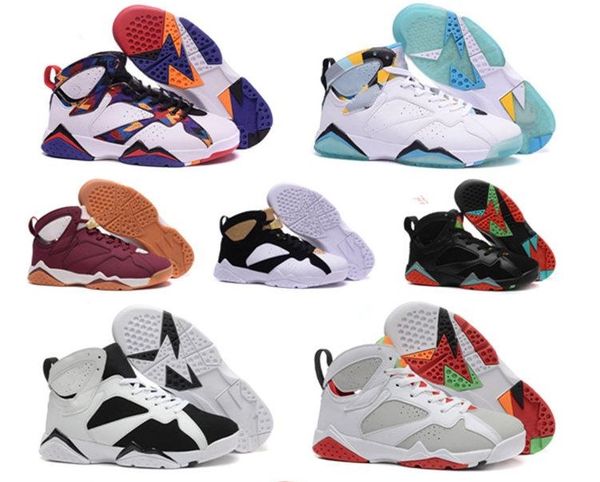 

2018 Kids j 7 Sneakers Children Boys Girls Baby Toddler 7s Basketball Shoes kids Athletic Sneakers Sports Shoes Size 28-35