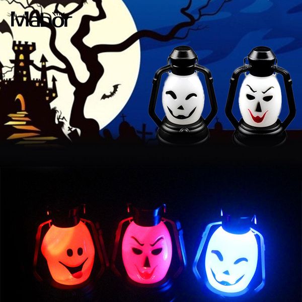 

led pumpkin lantern luminous lanterns hanging light decors decoration portable
