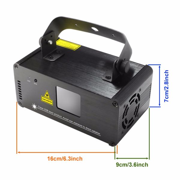 FreeShipping Mini Tragbare IR Fernbedienung 8 CH DMX Lila 150 mW Laser Scanner Bühnenbeleuchtung PRO DJ Party LED zeigen Projektor Lichter