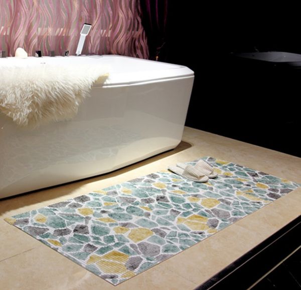 

pvc toilet seat cushion bathroom mats living room paving corridor carpet thickening 65*100cm y002