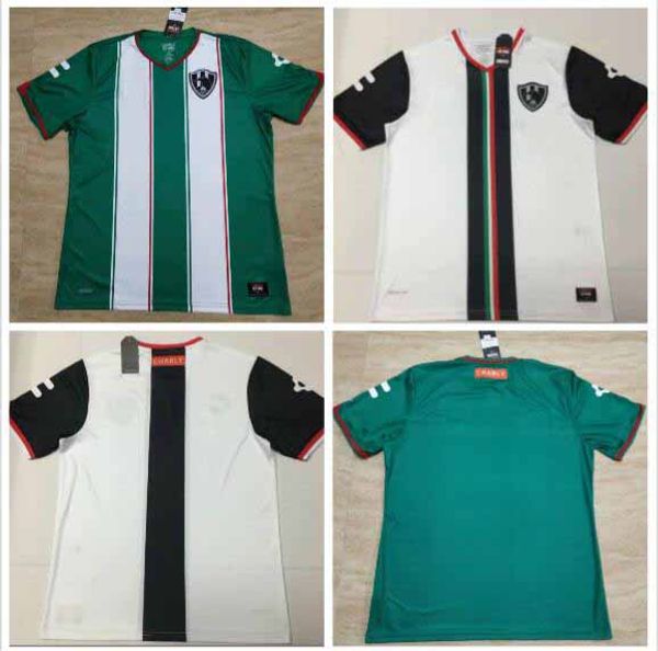 

18 19 liga mx club de cuervo occer jer ey home away green white cu tom temporada nueva crow football jer ey hirt, Black;yellow