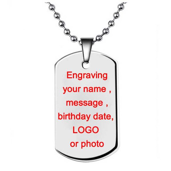 collier homme militaire a graver collier homme militaire a graver