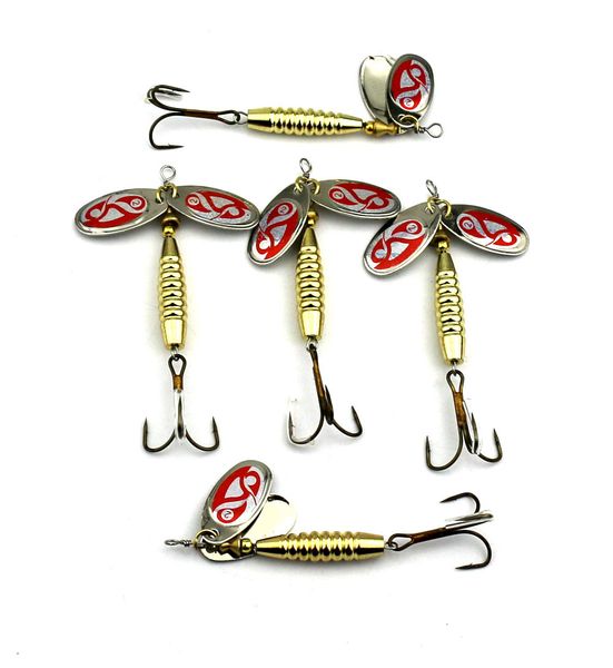 

5pcs jigs fishing lures ,9cm fishing spoons lure 16.5g casting metal fishing spoons