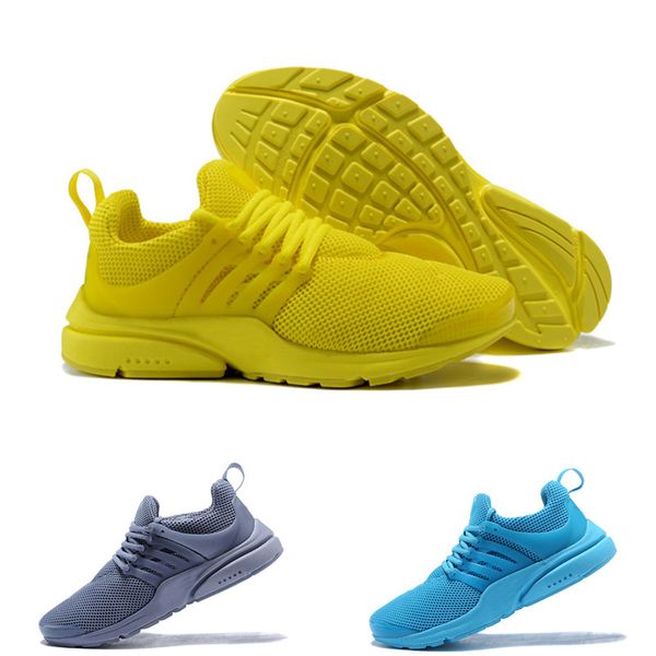 

новый 2018 prestos 5 кроссовки мужчины женщины presto ultra br qs желтый розовый oreo открытый мода кроссовки бег размер сша 5.5-12
