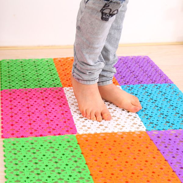 

30x20cm nonslip shower floor plastic massage bathroom bath rug tub pad