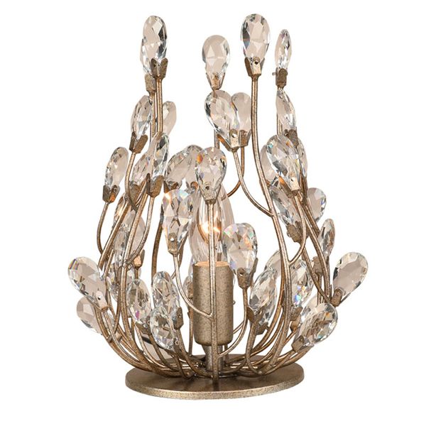 Oro Del Mesa Cm 83 Cristal Lampe Iluminación Mesa Diseño Del Lámpara 20 A172 Plata Cristal De Compre Luces Diámetro Deco Vintage Hogar De De LED YbI6yv7fg