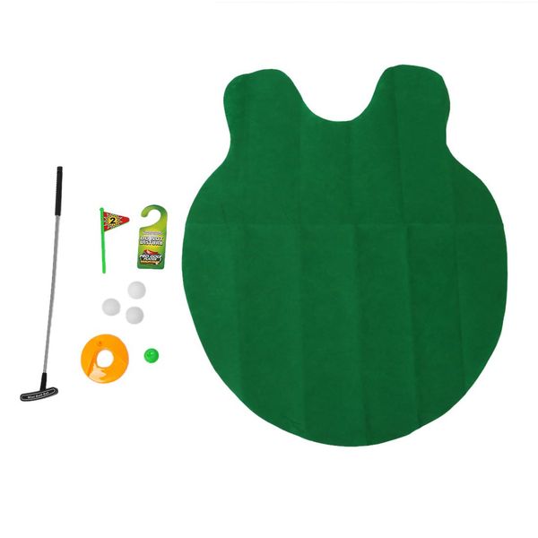 

mini golf for toilets