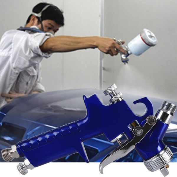 

2018 airbrush kit air spray gun touch up paint sprayer gravity feed air brush set 0.8mm nozzle auto car detail painting hvlp