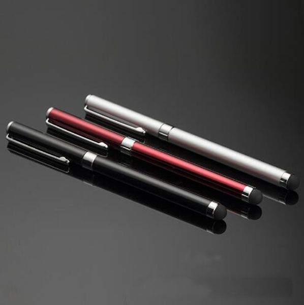 Luxury Metal Ballpoint Pen Capacitive Stylus Gel Pen Office Supplies Ball Pen