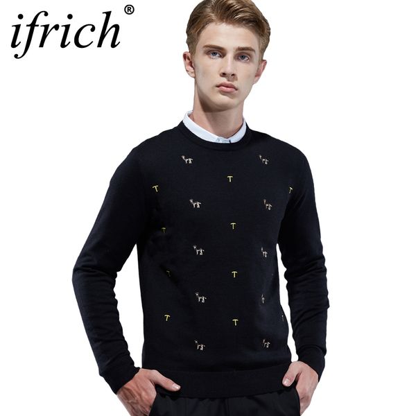 

2018 brand social cotton thin men's pullover jacket sweaters casual crocheted knitted sweater men masculino jersey clothes black, White;black