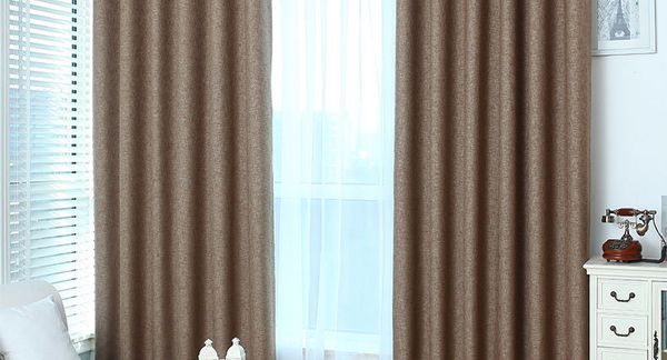 

чистый подобный льняной занавес затенения различные цвета доступны