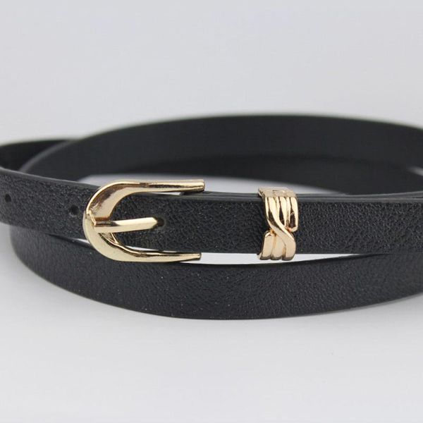

ladies belt - new arrival korean version of wild simple ms. belt fashion fine lines ms. fashion decorative belts #1840261, Black;brown