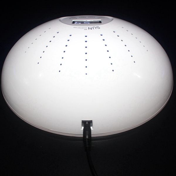 

nail dryer uv led art light eu plug nail polish machine tools 48w curing uv lamp portable dryer gel polish
