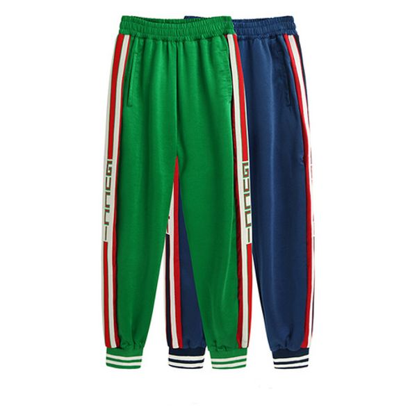 

brand preppy love legging pants letter printing with side striped jogger track pants legging pants elastic waist casual jogger clothing, Black