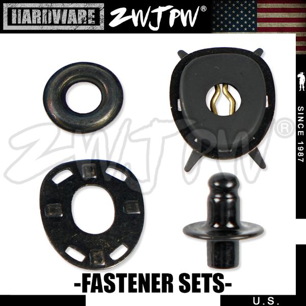 

us lift the dot lift a dot fastener black 1 complete set lot of 4pcs us/201801