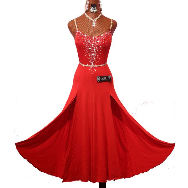 

2017 new latin dance dress for women lace stage perform cha cha rumba samba practice exercise fitness clothes dw1118, Black;red