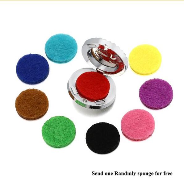 

colorful felt pads 3*15mm essential oil diffuser spacers for aromatherapy essential oil diffuser snap buttons jewelry, Bronze;silver