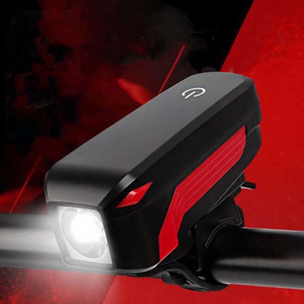 

2000mah bicycle light wide range bicycle front light usb charging waterproof warning headlight portable super bright bike