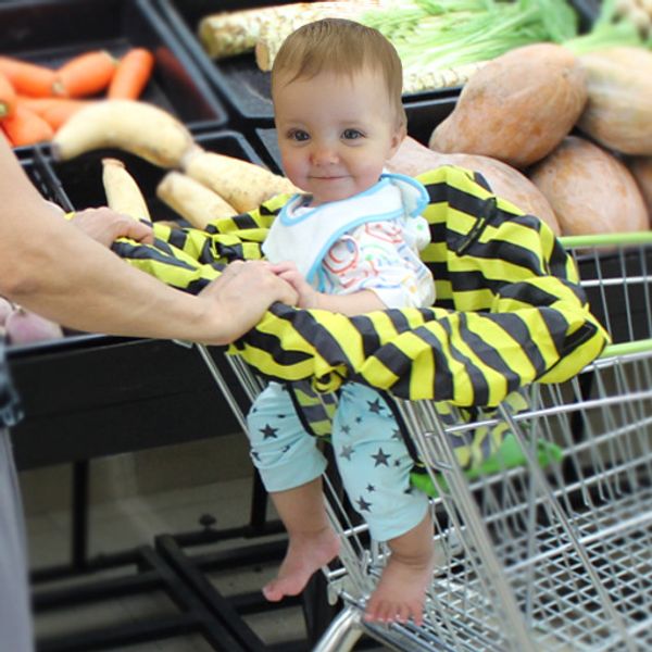 

baby supermarket shopping cart baby seat covers anti-stain shield no longer afraid to go out is not clean bee style