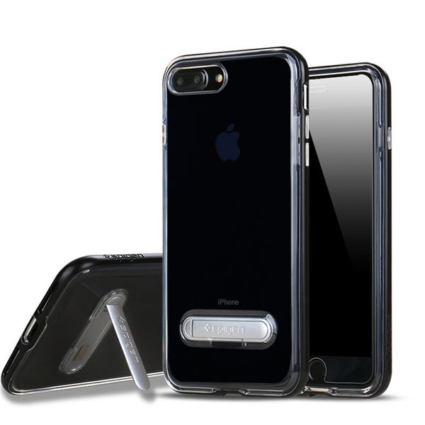 

SGP Spigen Кристалл Гибрид с корпусами стенд сотового телефона для iPhone 11 2019 Pro Max X XS XR 8 7