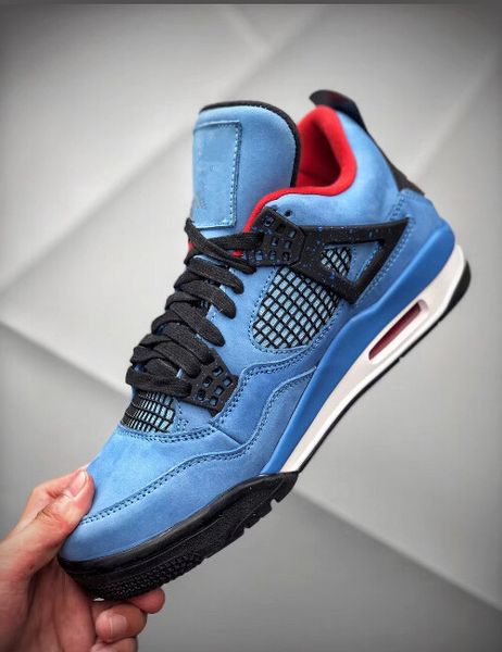 

Travis Scott x IV 4S Houston Oilers 4 MAN BASKETBALL SHOES , 308497-406