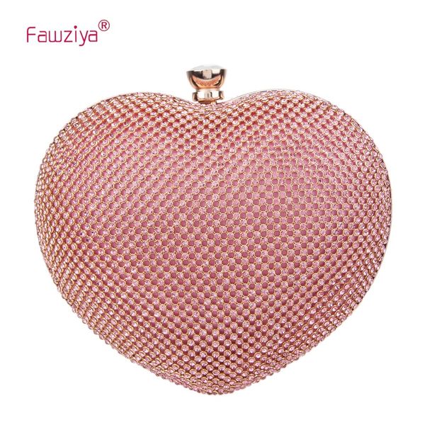 

fawziya cute heart shape clutch purses for women clutches and evening bags